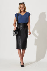 Blue Chic Blouse